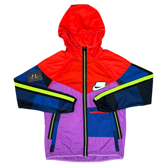 nike meekz windbreaker | purple multi