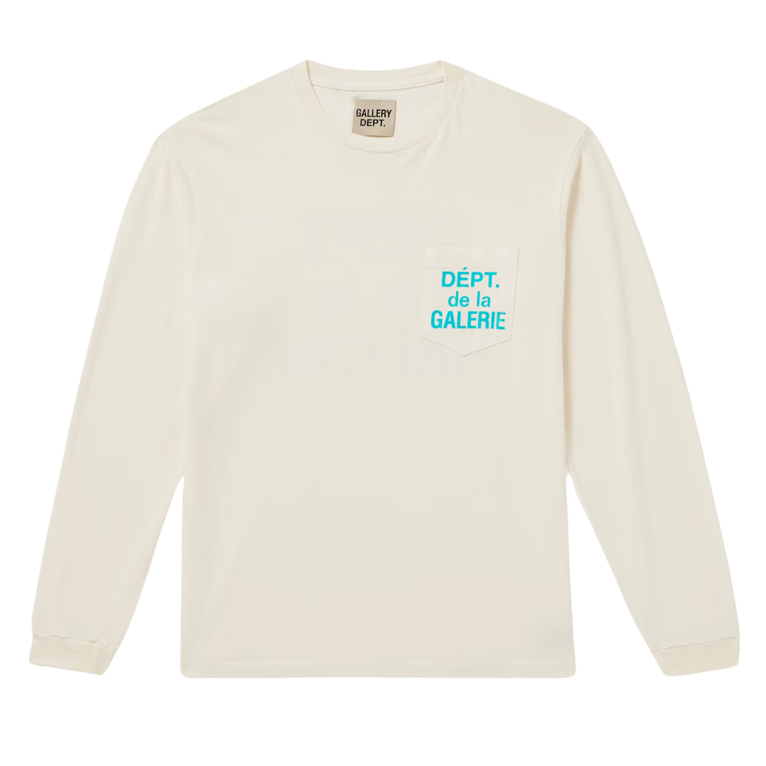 gallery dept long sleeve t-shirt - cream