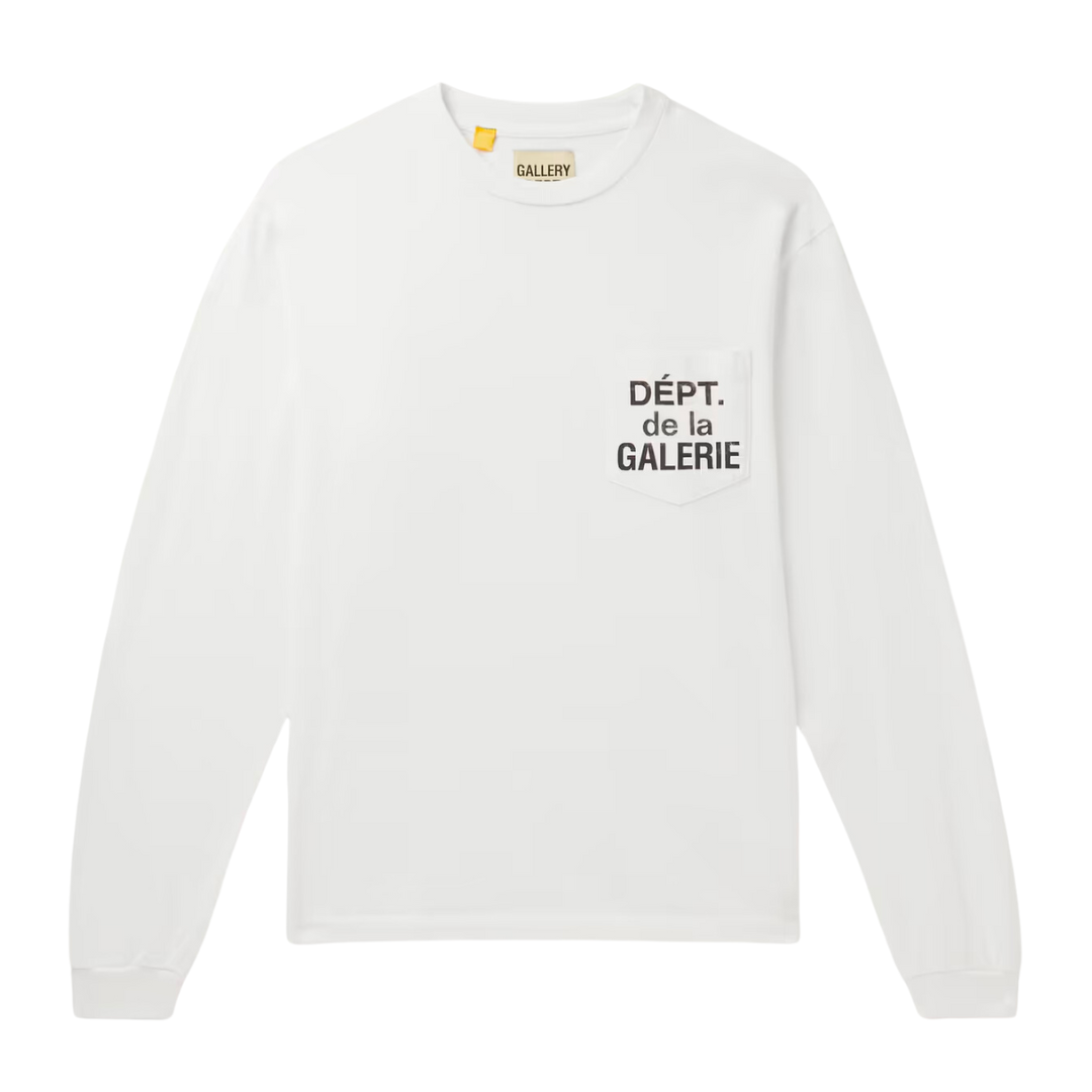 gallery dept long sleeve t-shirt - white