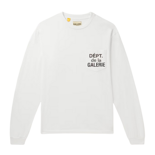 gallery dept long sleeve t-shirt - white