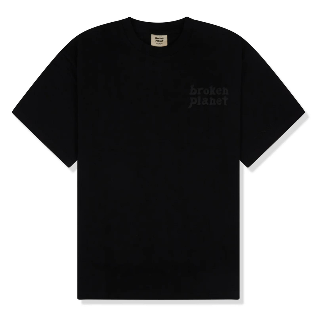 broken planet basics t-shirt 'midnight black'