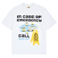 broken planet t-shirt 'in case of emergency'