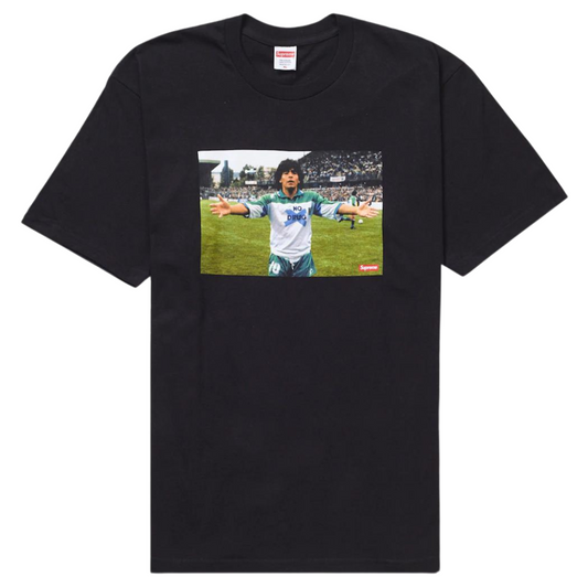 supreme maradona t-shirt | black