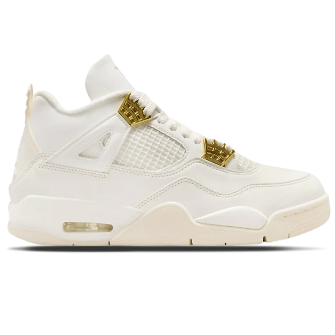 jordan 4 metallic gold