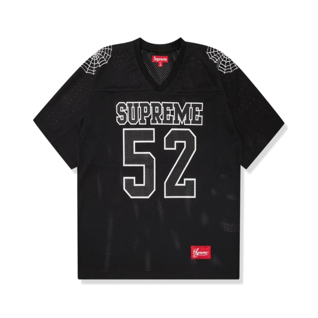 supreme spider web jersey | black