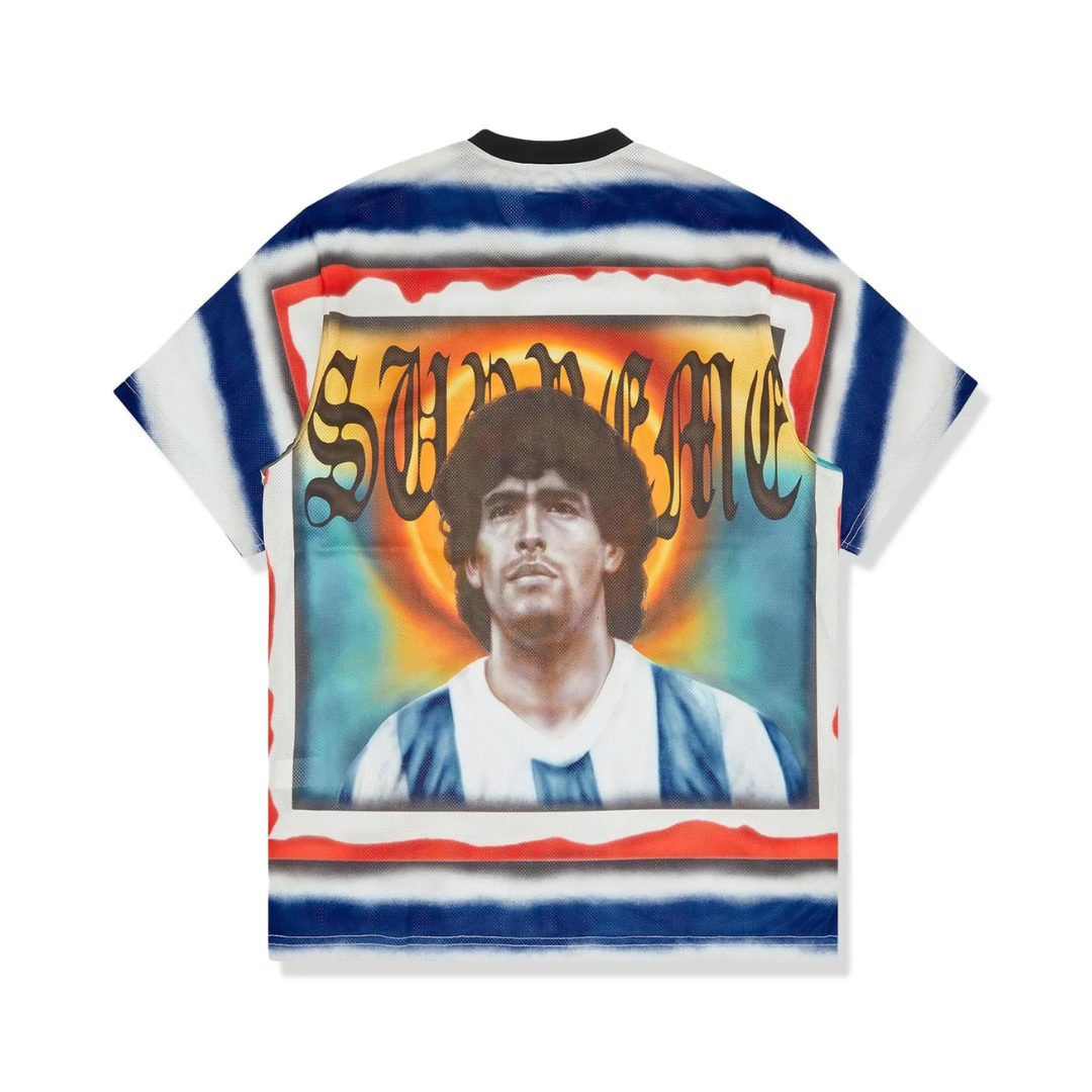 supreme maradona soccer jersey