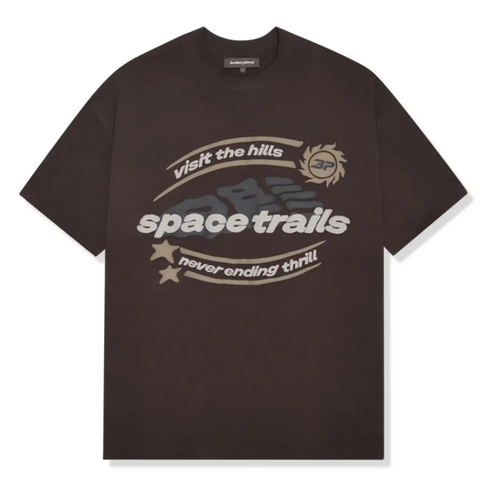 broken planet t-shirt 'space trails'