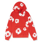 denim tears - the cotton wreath 'red' hoodie