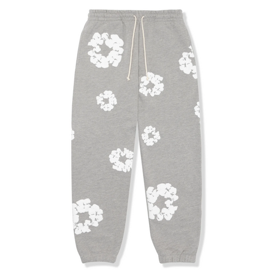 denim tears - the cotton wreath 'grey' sweatpants