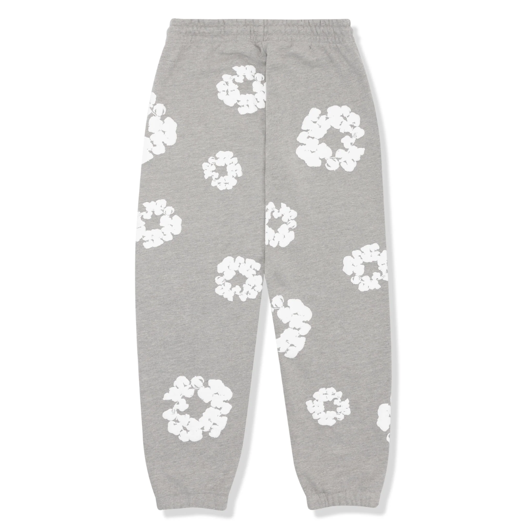 denim tears - the cotton wreath 'grey' sweatpants