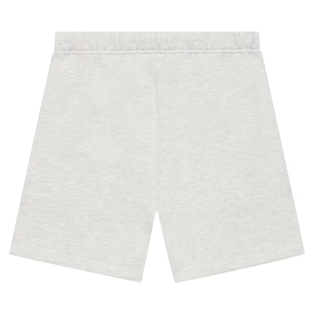 fear of god essentials shorts (ss22) - light heather