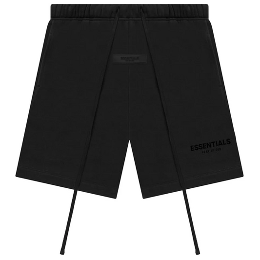 fear of god essentials shorts (ss22) - black