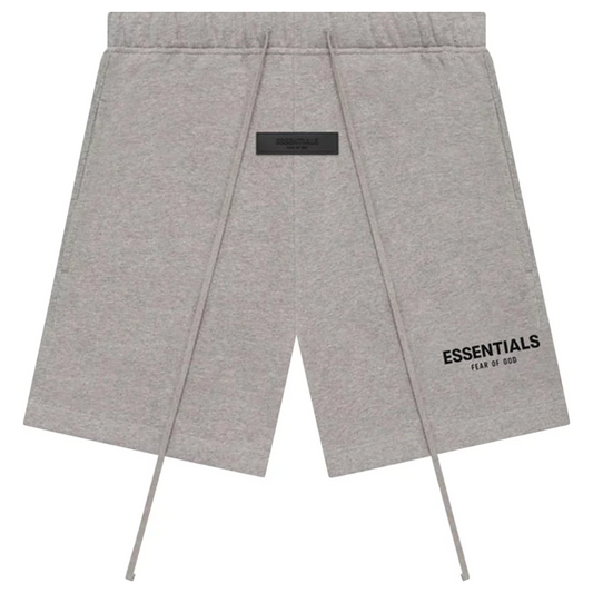 fear of god essentials shorts (ss22) - dark heather