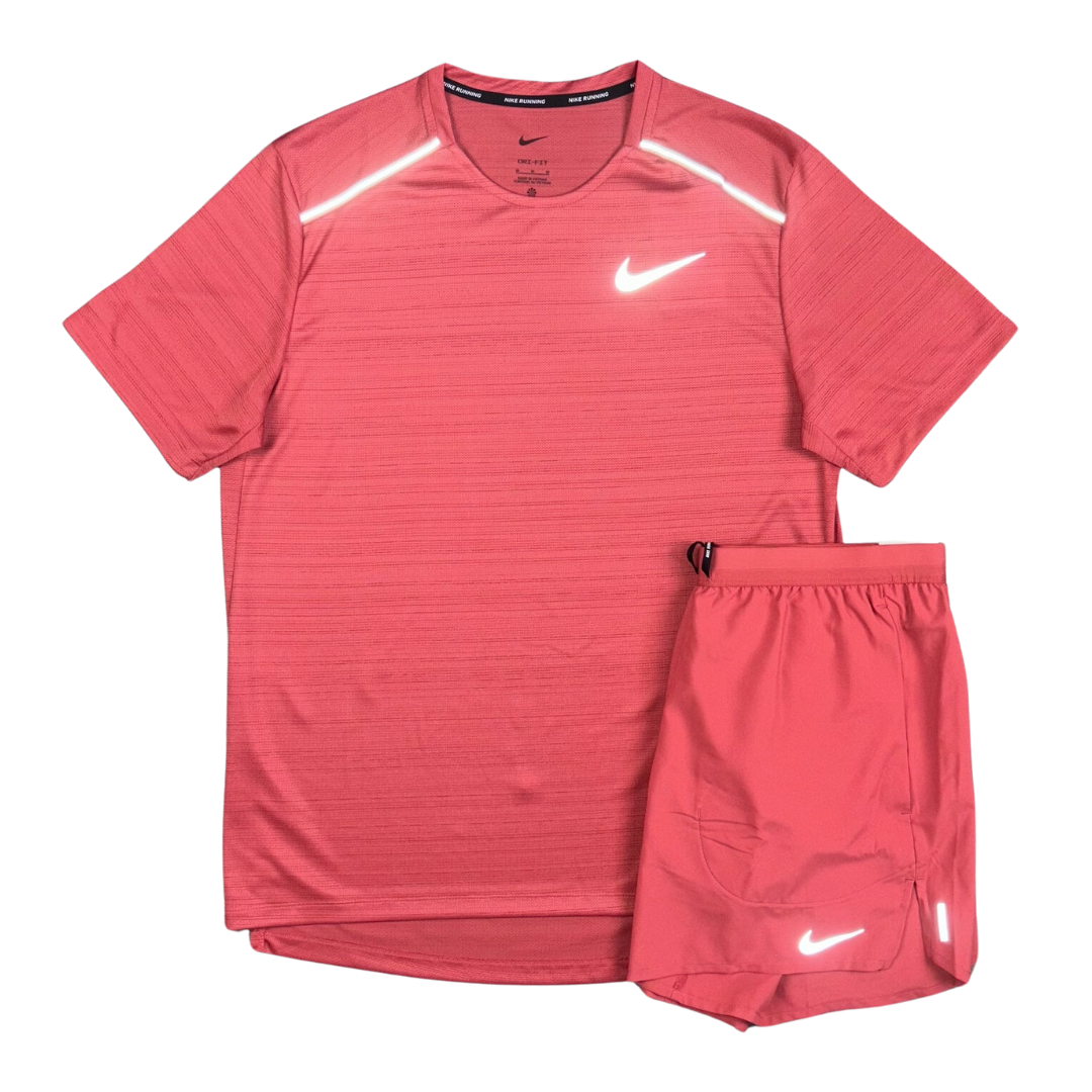 nike flex shorts 7" | adobe red