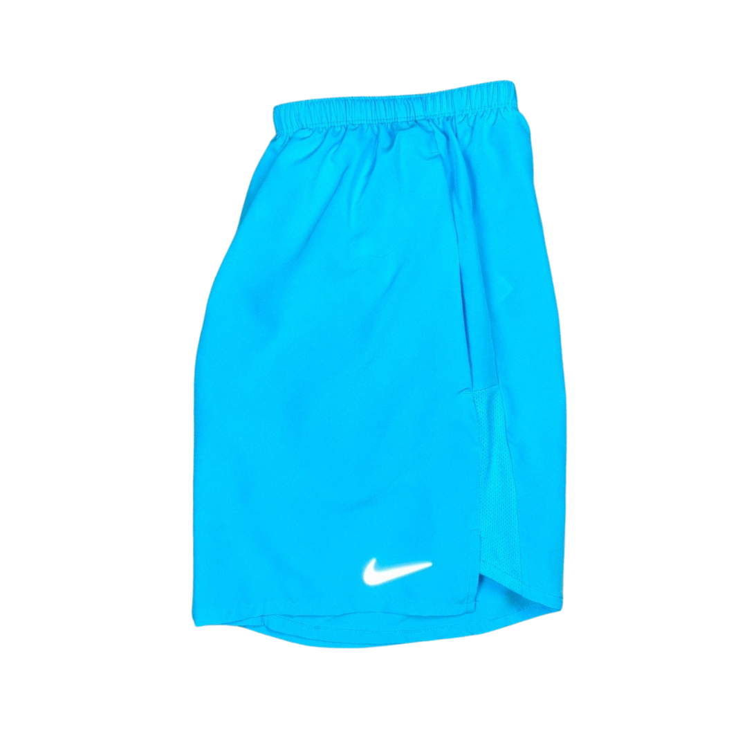 nike challenger shorts 7" | aqua blue