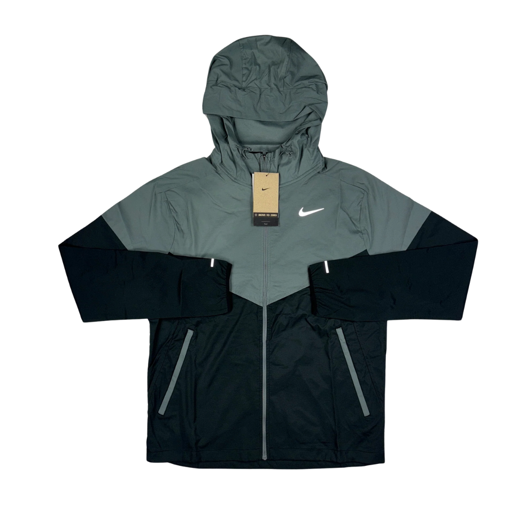 nike UV windbreaker | black & grey