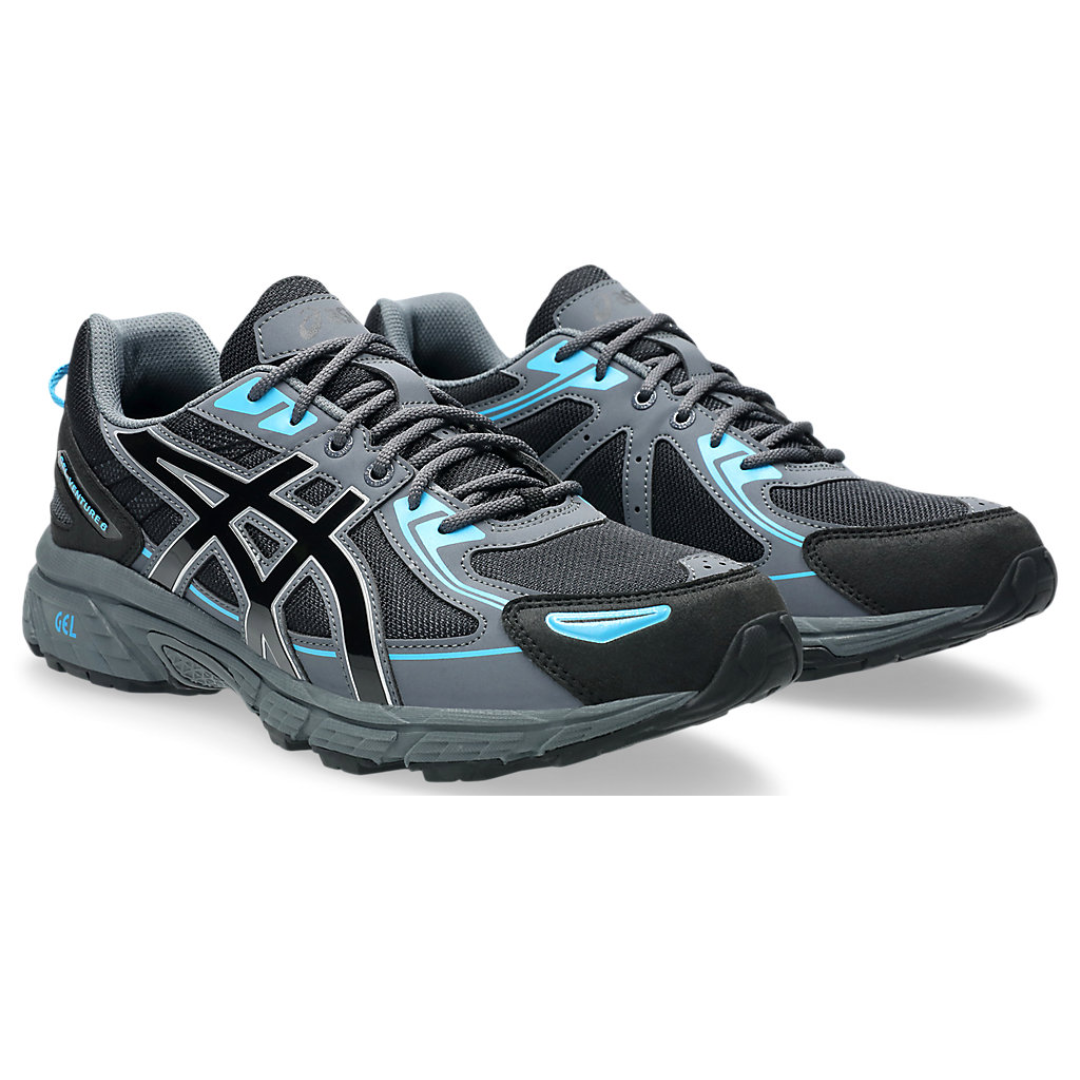 asics gel-venture 6 | black ice-blue