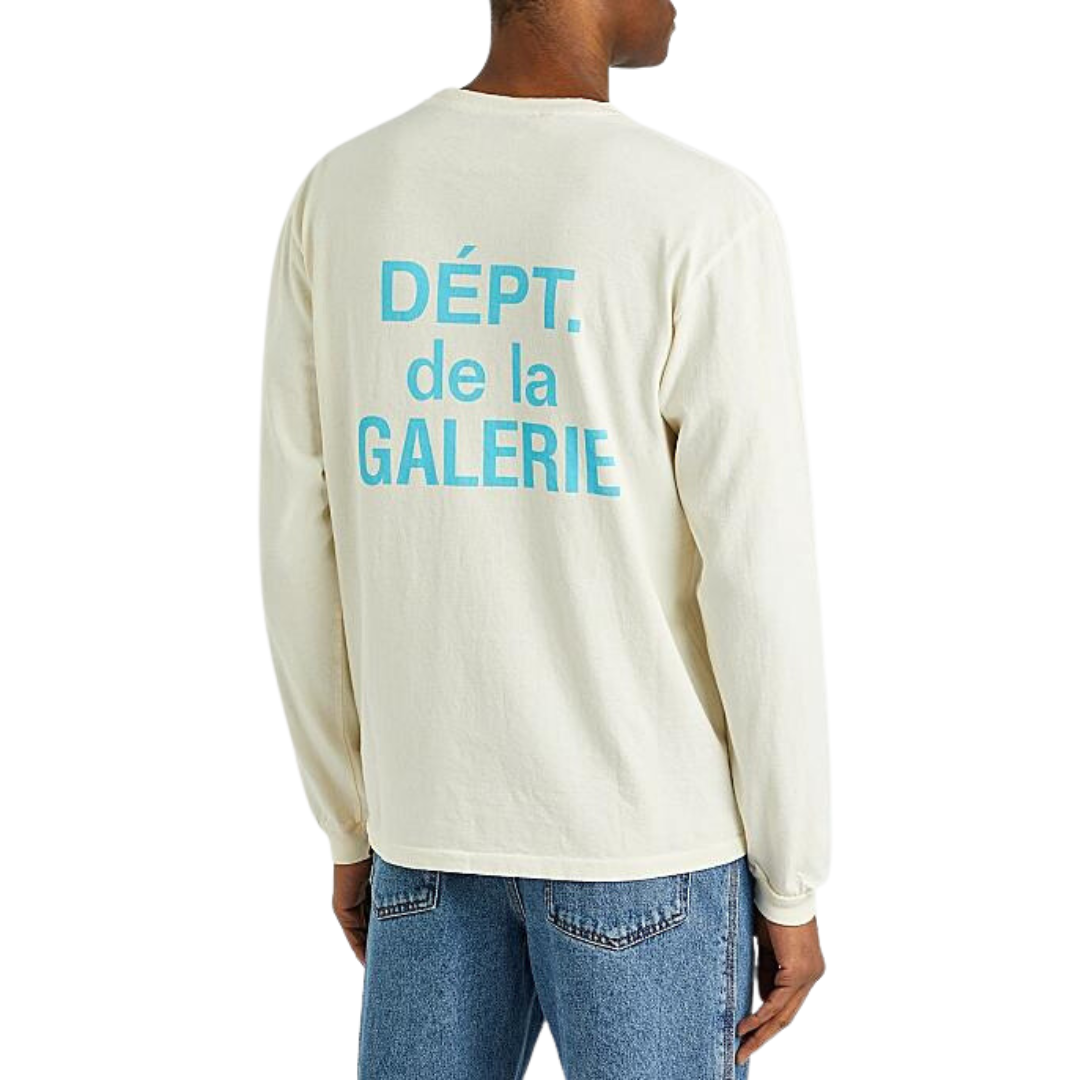 gallery dept long sleeve t-shirt - cream