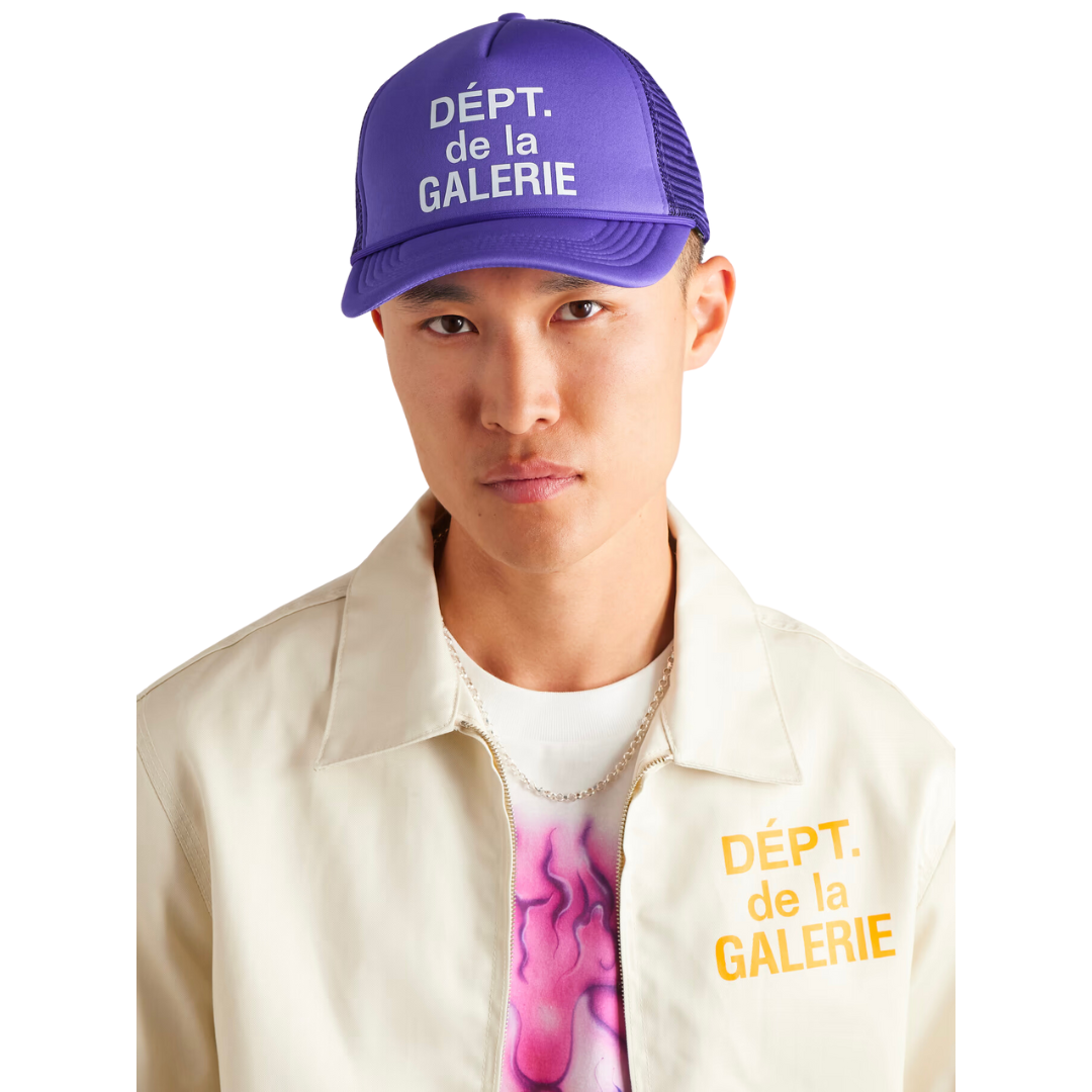 gallery dept trucker cap - purple