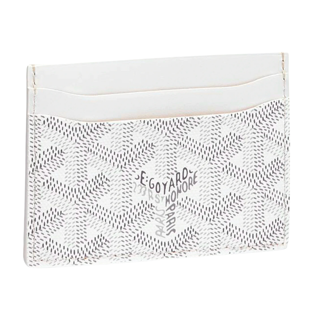 goyard saint sulpice card-holder - white