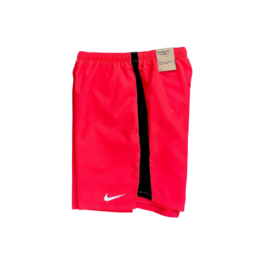 nike challenger shorts 7" | crimson red