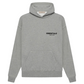 fear of god essentials hoodie (ss22) - dark heather