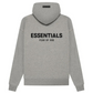 fear of god essentials hoodie (ss22) - dark heather