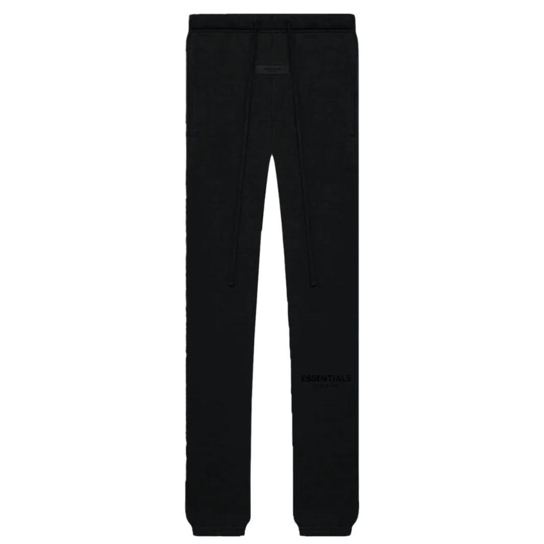 fear of god essentials sweatpants (ss22) - black