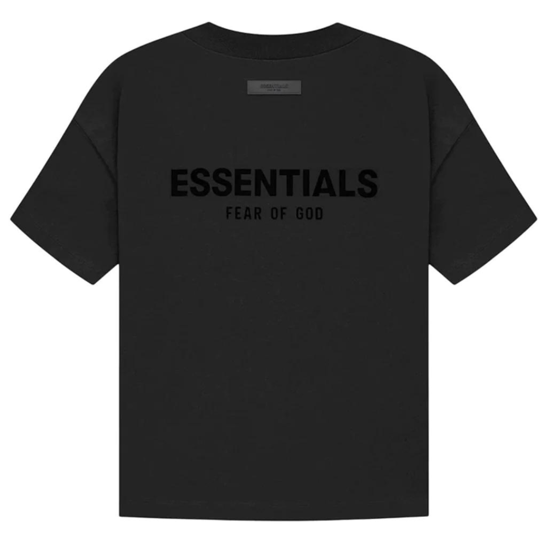 fear of god essentials tee (ss22) - black