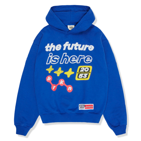 broken planet hoodie 'the future is here'