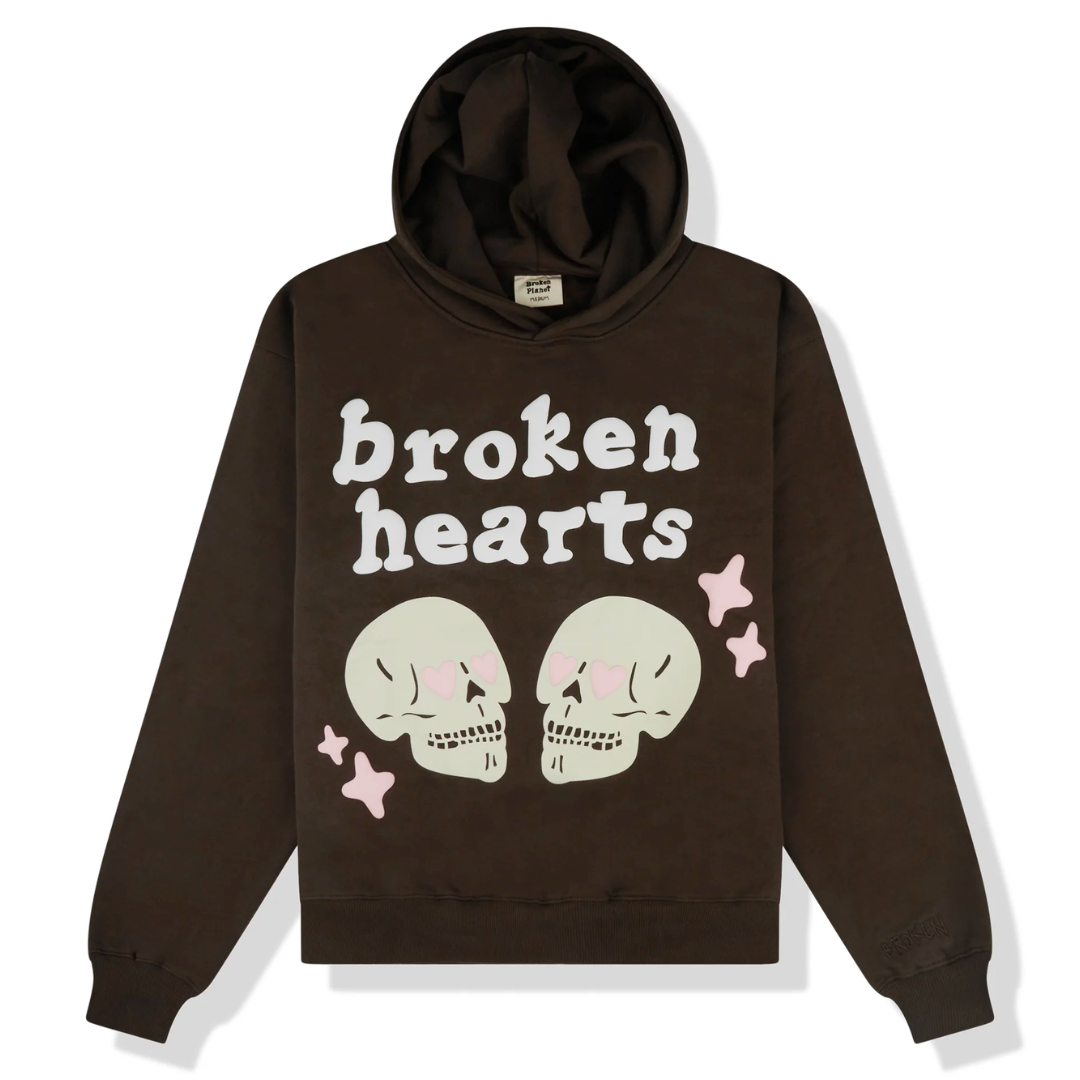 broken planet hoodie 'broken hearts'