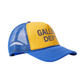 gallery dept logo trucker cap - yellow & blue