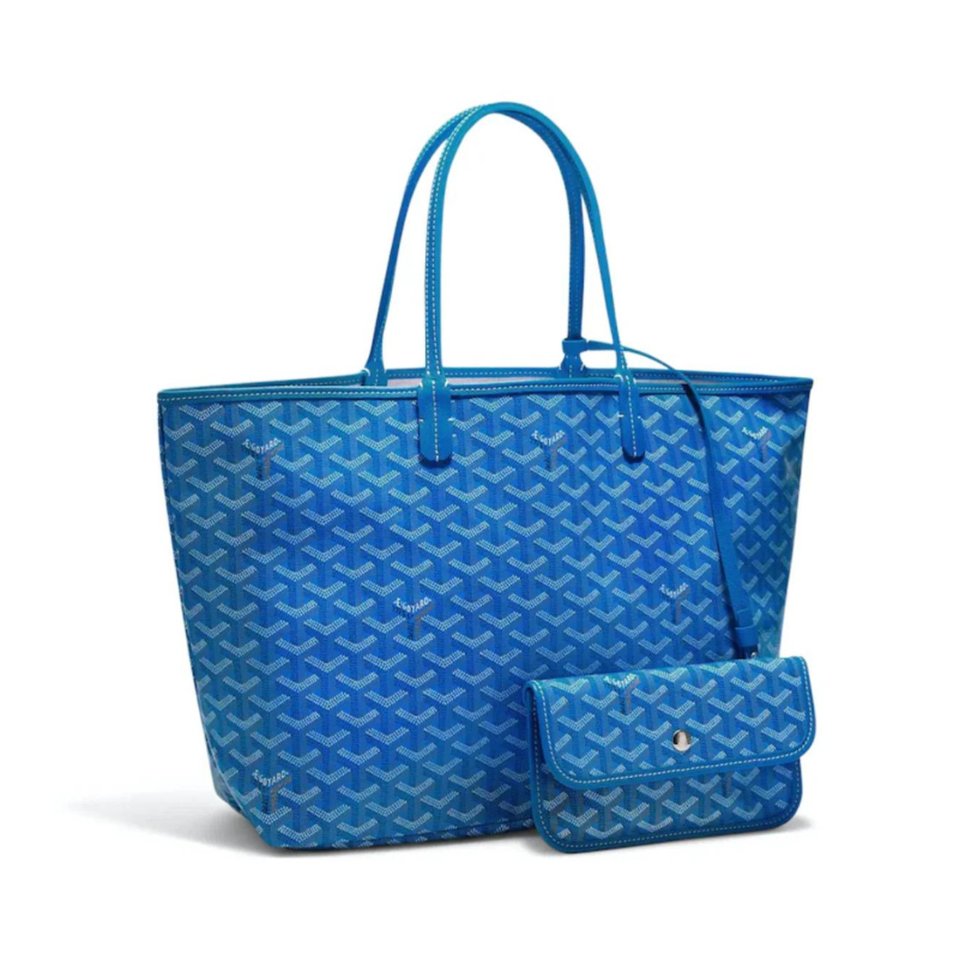 goyard saint louis tote - sky blue