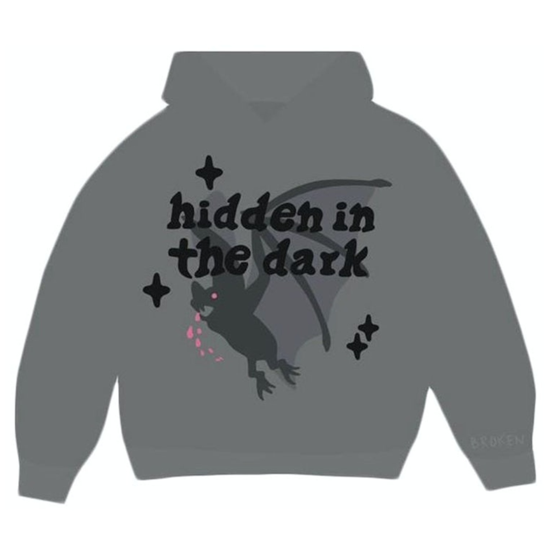 broken planet hoodie 'hidden in the dark'