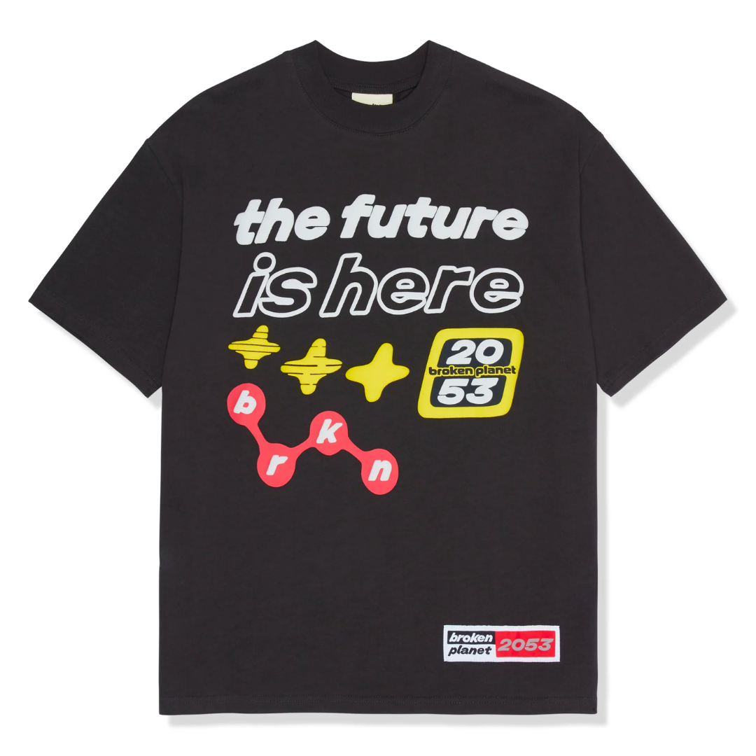 broken planet t-shirt 'the future is here'