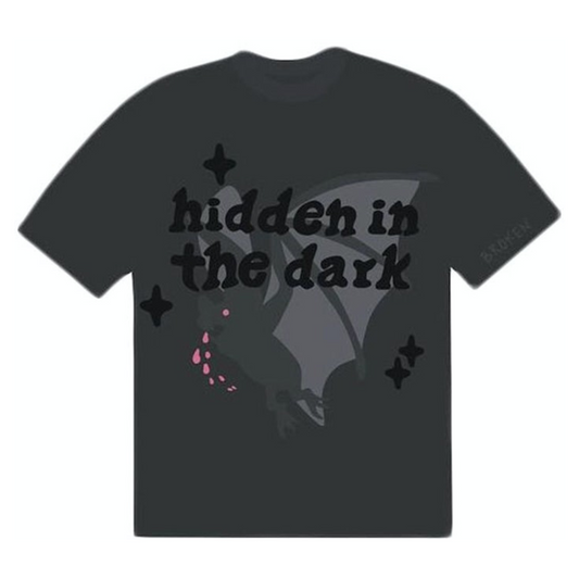 broken planet t-shirt 'hidden in the dark'
