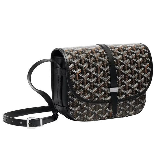 goyard belvedere bag - black