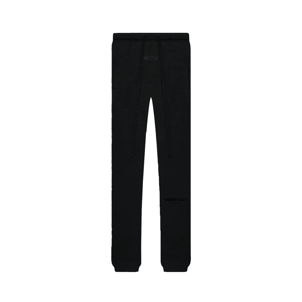 fear of god essentials sweatpants (ss22) - black