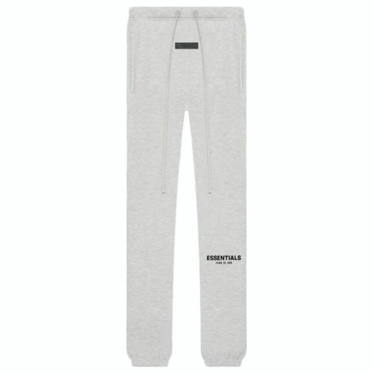 fear of god essentials sweatpants (ss22) - light heather