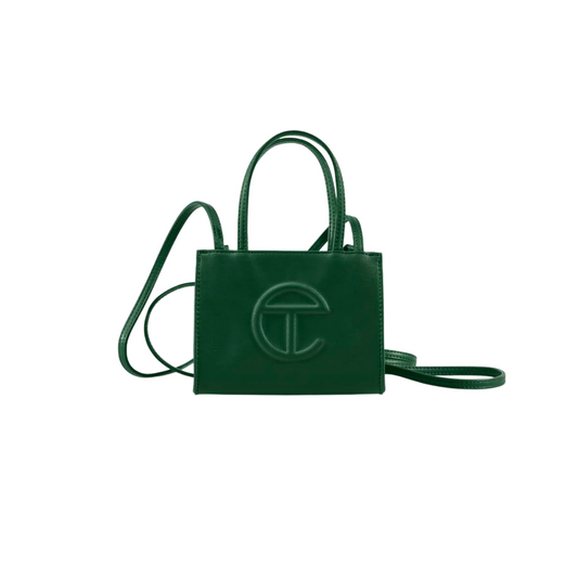 telfar shopping bag - dark olive