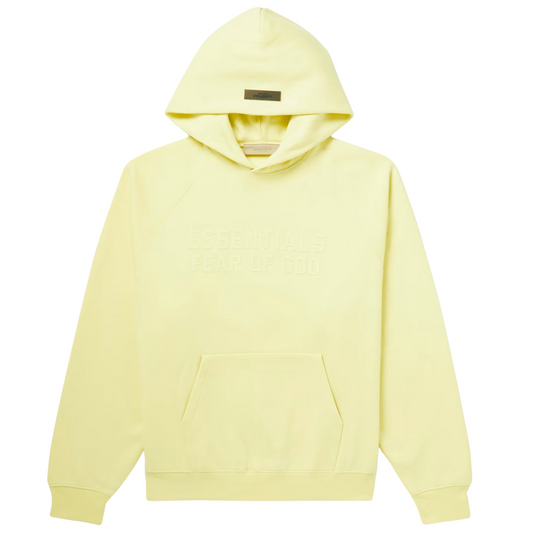 fear of god essentials hoodie - lemonade