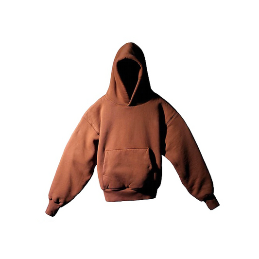 yeezy x gap hoodie - brown