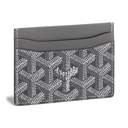 goyard saint sulpice card holder - grey