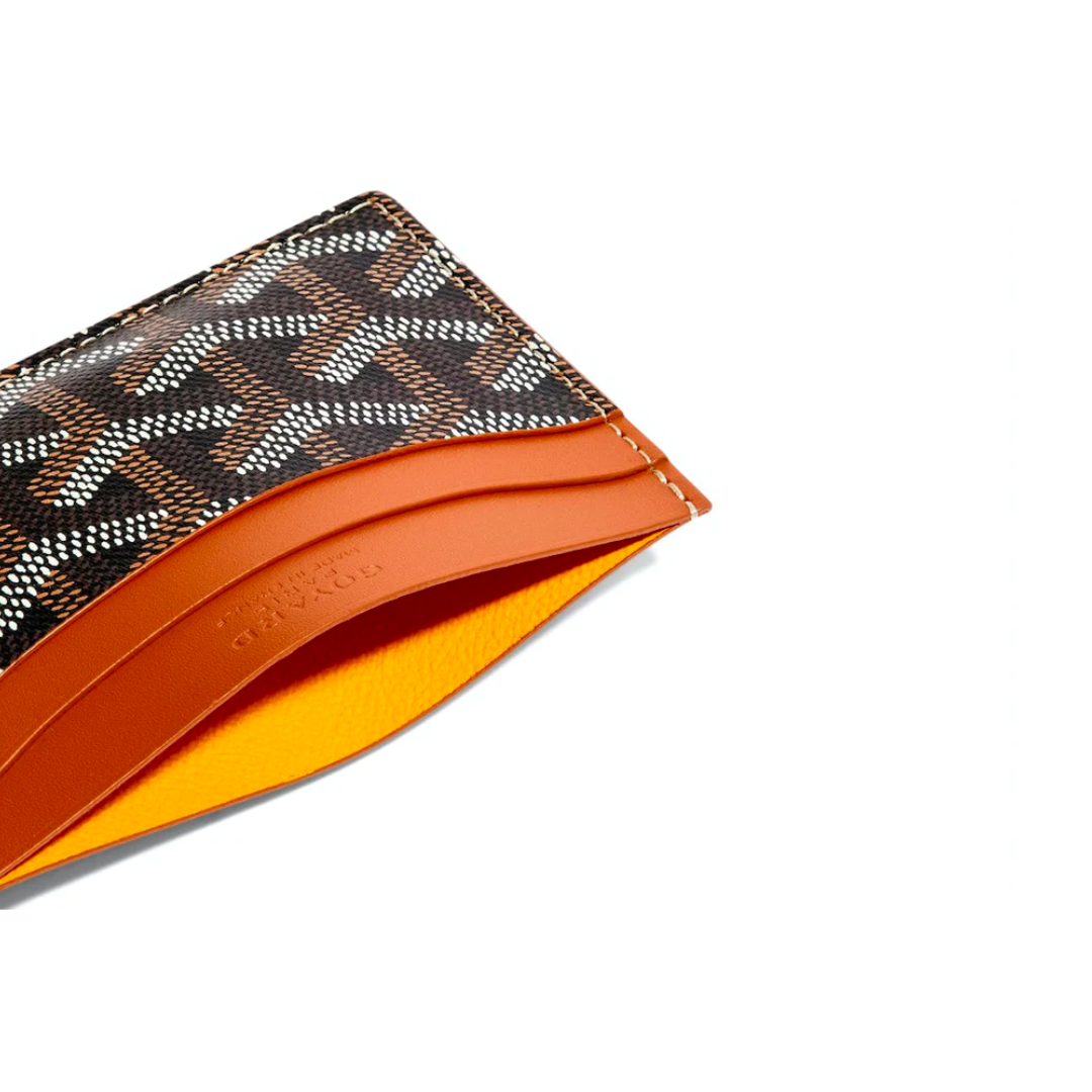 goyard saint sulpice card-holder - brown