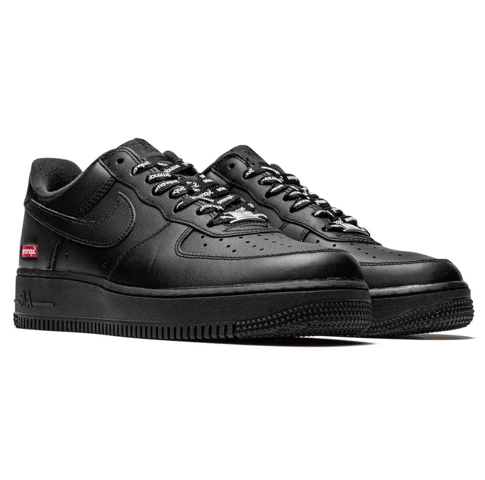 supreme air force 1 - box logo triple black