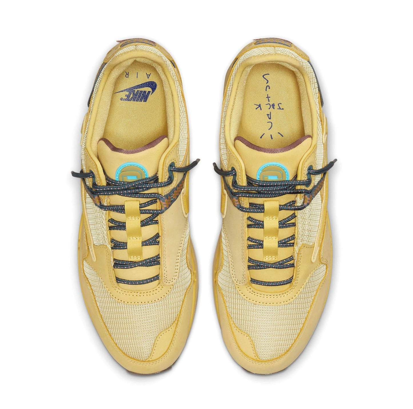 air max 1 x travis scott - saturn gold