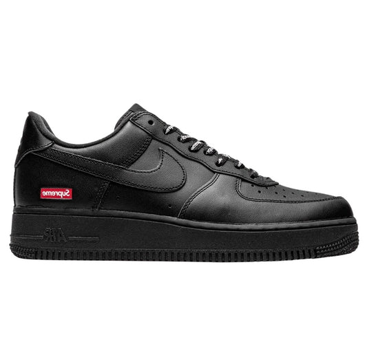 supreme air force 1 - box logo triple black