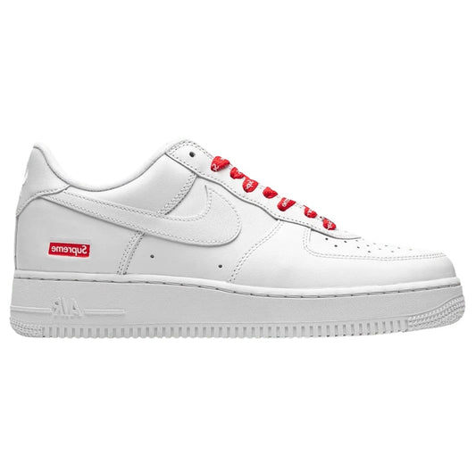 supreme air force 1 - box logo triple white