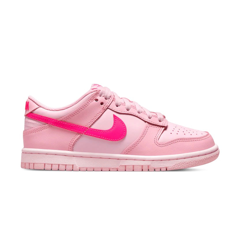 dunk low triple pink (gs)